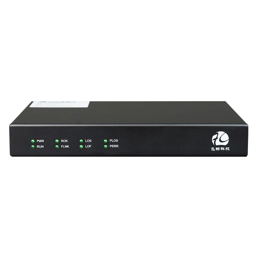 2E1 TDM melalui konverter IP 2E1 melalui IP