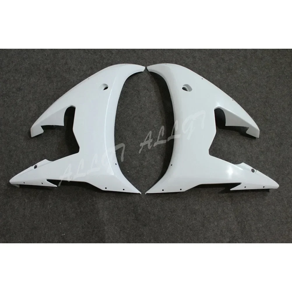 Motorcycle Unpainted Left/ Right Side Upon Side Cover Panel Fairing For YZF R6 2003-2004 R6S 2006-2009