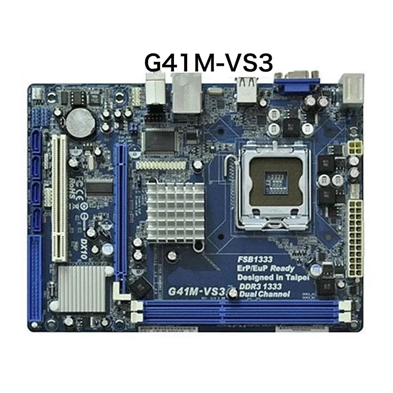 

Для Asrock G41M-VS3 материнская плата LGA 775, материнская плата DDR3, 100% протестирована, ОК, полностью работает, бесплатная доставка