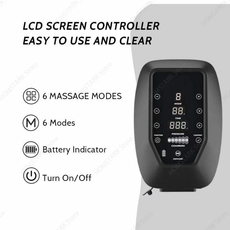 Portable Household Air Compression Leg Massager Air Wave Device Multifunctional Leg Relaxation Care Tool Support OEM