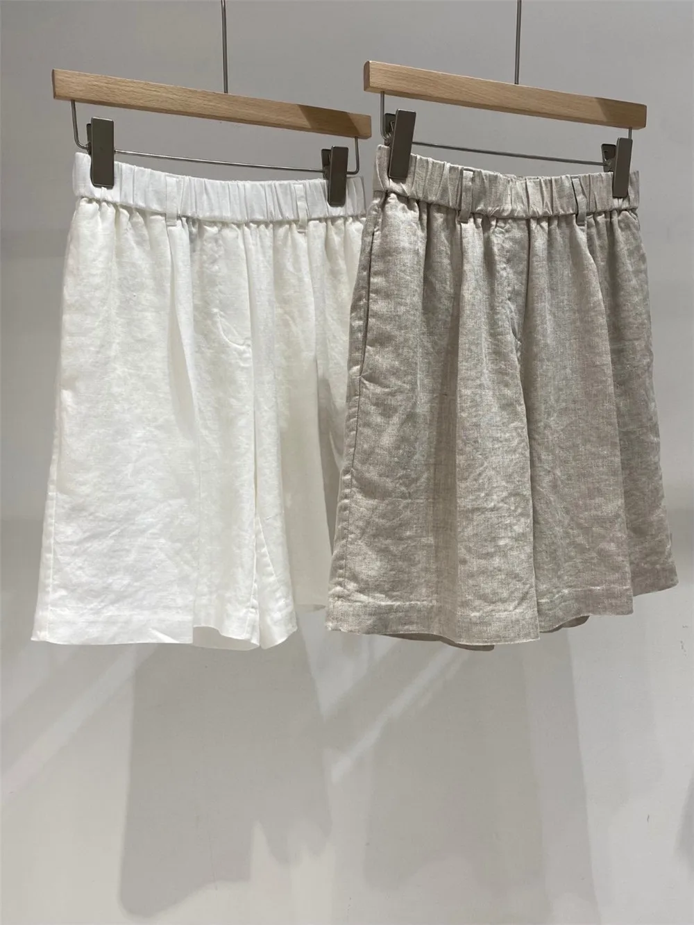 

Women's New Linen Shorts High Waist Casual All-match Pants