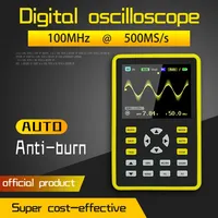 tools 100MHz analog bandwidth supports waveform storage 5012H 2.4-inch IPS screen digital oscilloscope