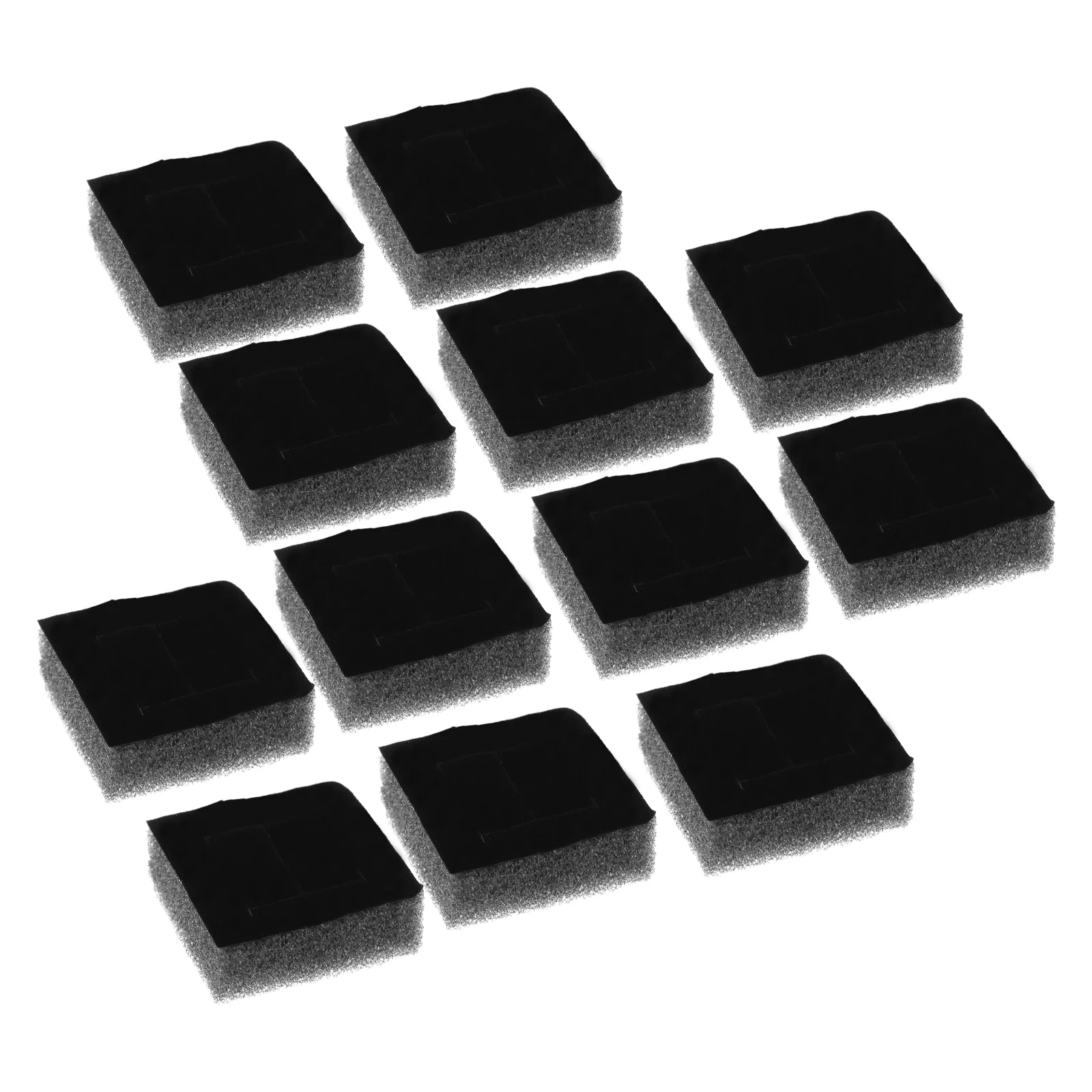 

20 Pcs Jewelry Box Foam Insert Display Trays Ring Pad Dish Engagement The Earring Sponge Inserts for Boxes Plug-in