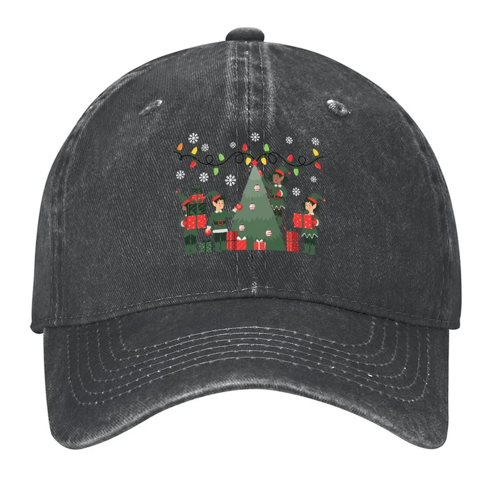 

Christmas holiday sweater Baseball Cap Ball Cap Beach Outing Luxury Brand fishing hat Women Caps Men's