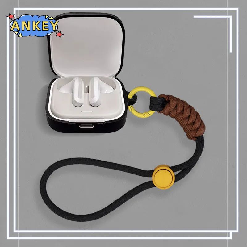 

Для Redmi Buds 5 6S защитный чехол, нейлоновый ремешок, мягкий чехол, моющийся корпус, пылезащитный рукав, ремешок для ручной веревки, аксессуары