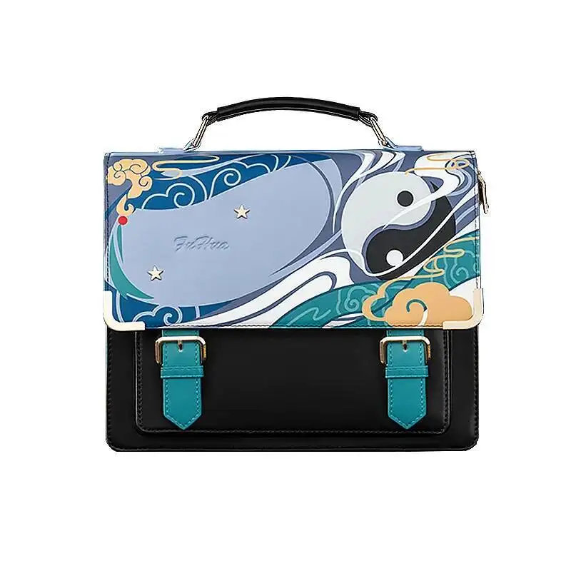 أنيمي لعبة هونكاي تأثير 3 فو هوا تأثيري لعبة موضوع الانطباع حزمة اليومية Preppy ركاب على ظهره حقيبة ساعي جميل Itabag