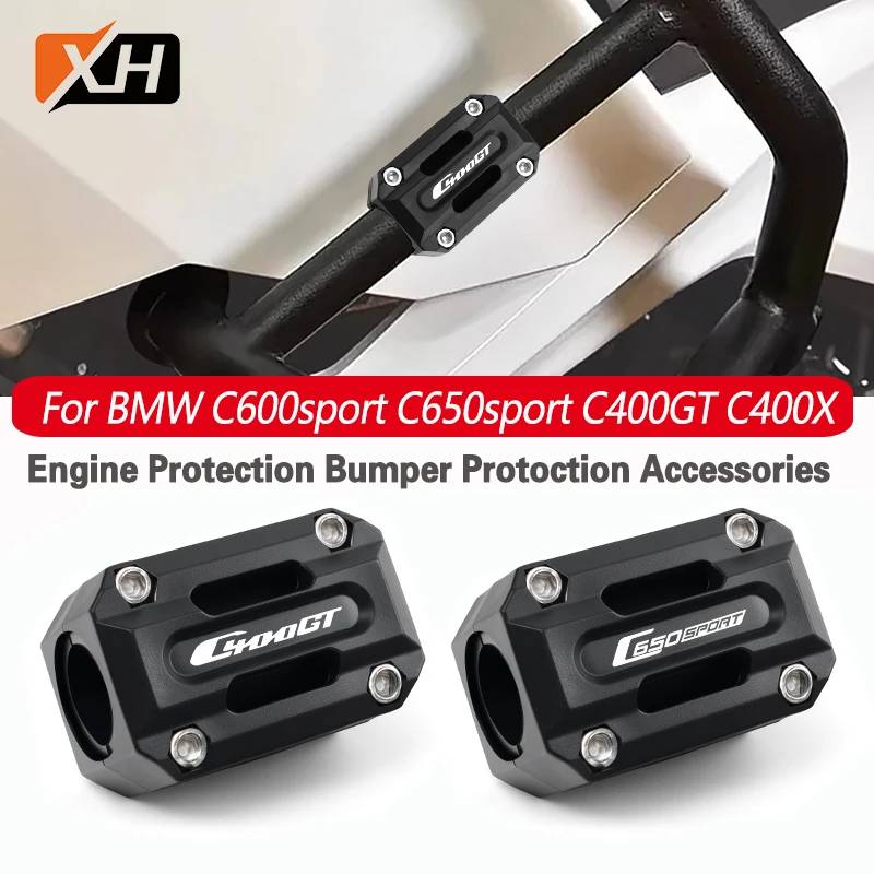 NEUE Sturzbügel Motorschutzblock 22/25/28MM Zubehör für BMW C400X C400GT C650sport C600sport C 400 X GT