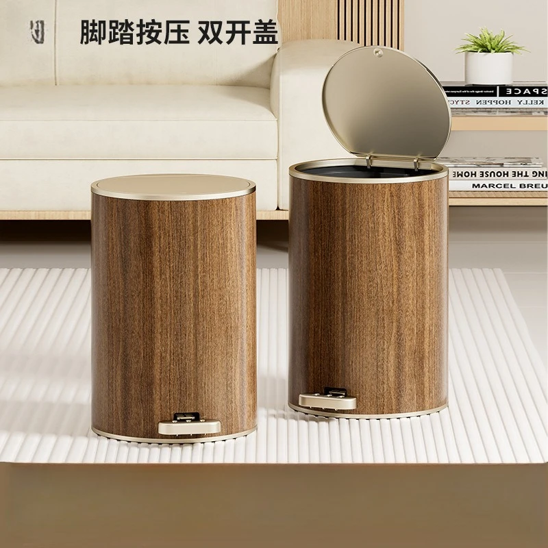 

Бесшумный мусорный бак большой емкости с крышкой для дома, кухни, ванной комнаты, гостиной