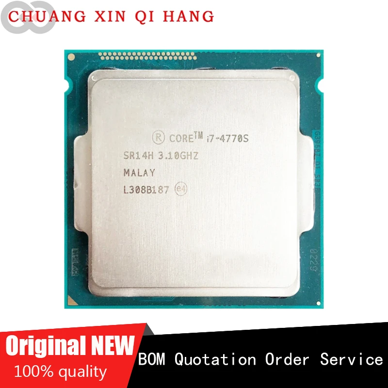 

I7 4770S i7-4770S 3.1GHz quad-core eight-thread CPU Processor 8M 65W LGA 1150 Be Used for