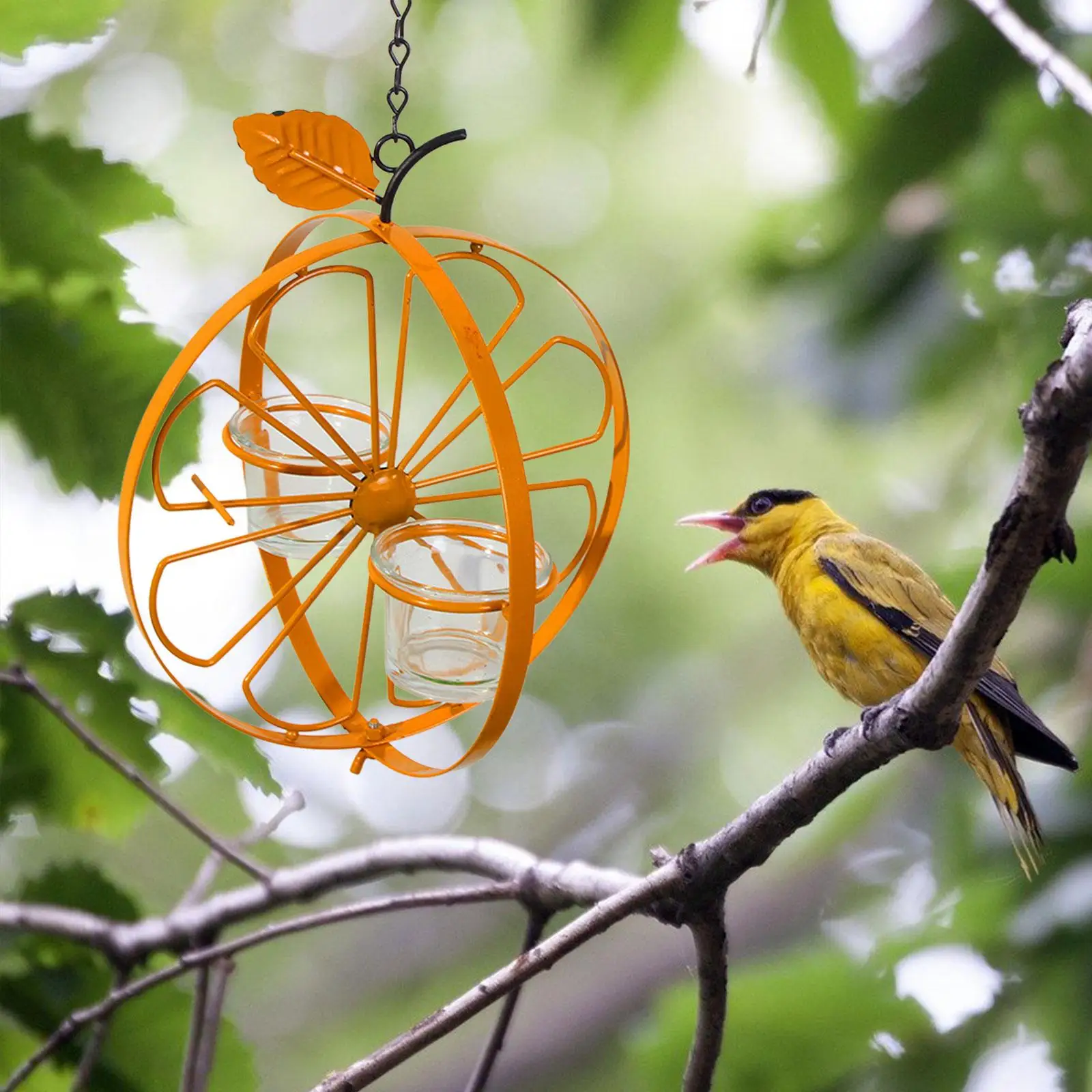 Hanging Bird Feeder Bird Foraging Basket Durable Pet Accessory Portable Small