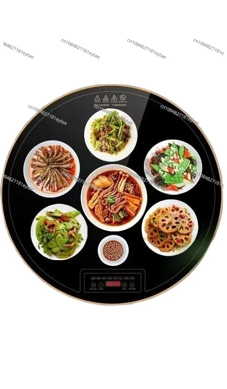 

Новая бытовая нагревательная доска, нагревательная разделочная доска, многофункциональная умная с горячим горшком, настольный электрический вращающийся проигрыватель