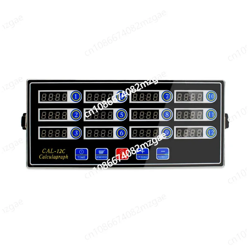 Commercial Kitchen Timer 12 Channel Baking Western Restaurant Timer Burger Fried Chicken Fries Timer