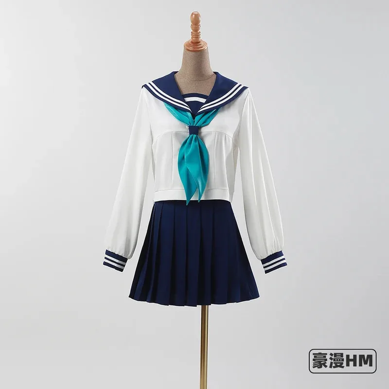 Высокое качество Торако Коши Косплей Костюм Парик Аниме Мой друг оленя Никтотан Корситан Платье Шуканко JK Матроская юбка