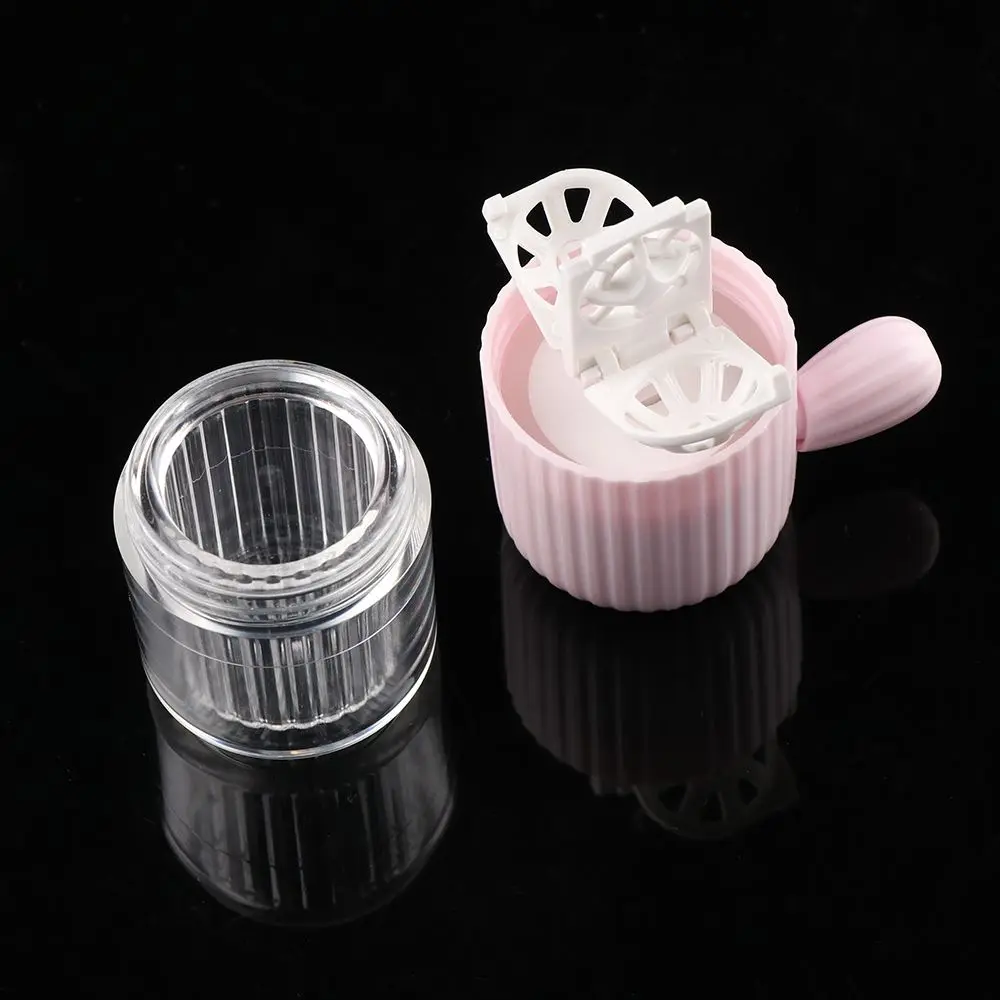 Contact Lens Washer Cartoon Cactus Contact Lenses Cleaning tools Colored Contact Lens Cleaner Stretch Manual Cleaner image 2
