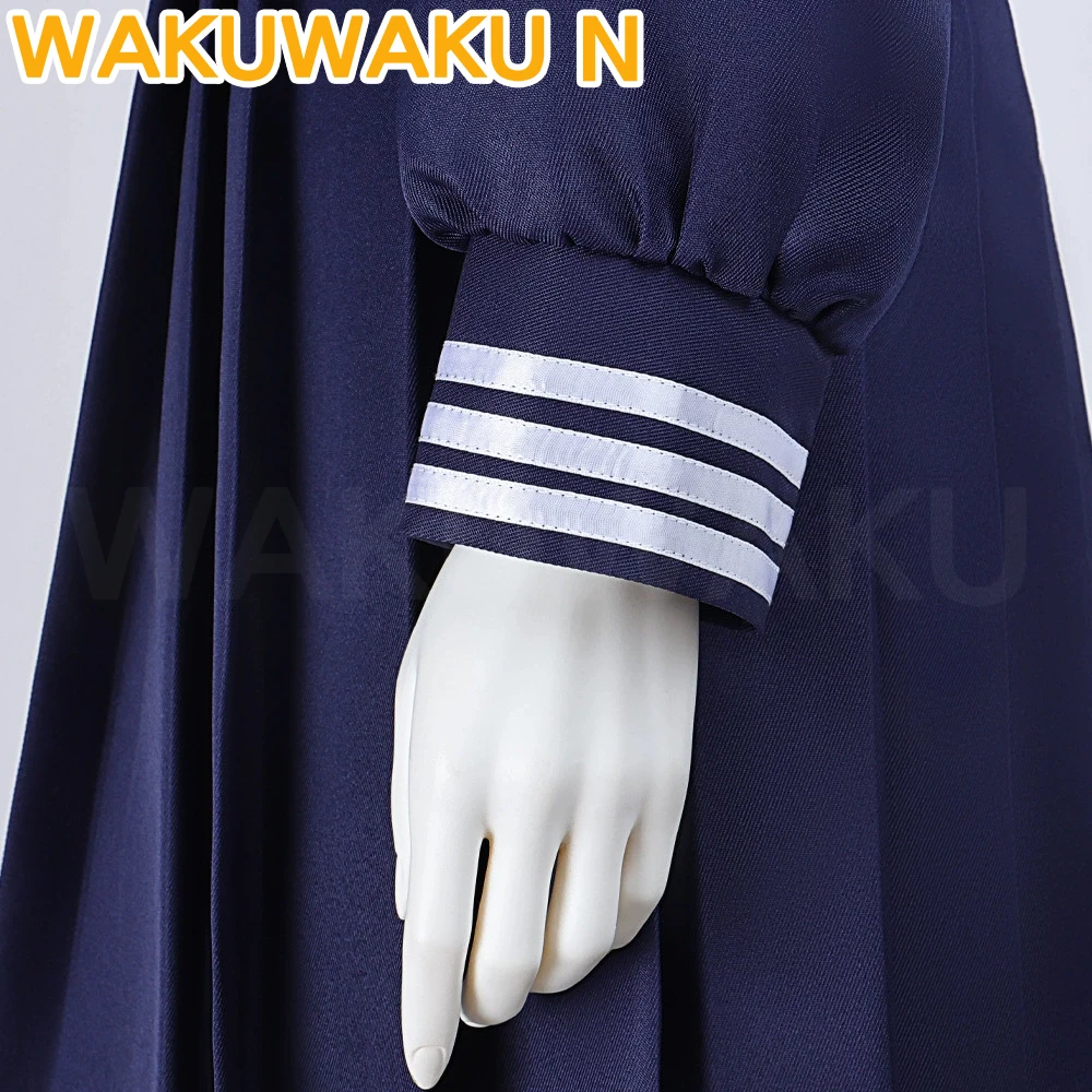 أزياء Shimizu Hinako التأثيرية أنيمي 【XS-3XL】WakuWaku-N فستان موحد للمدرسة النسائية JK فستان Hinako التأثيري للهالوين مقاس كبير