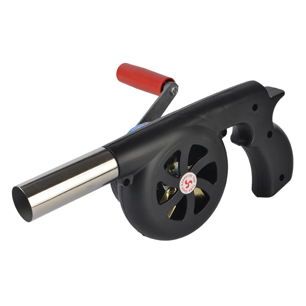 

Outdoor Hand-Cranked Combustion Blower, Hand-Cranked Barbecue Blower, Suitable for Picnic Camping Fire Tools