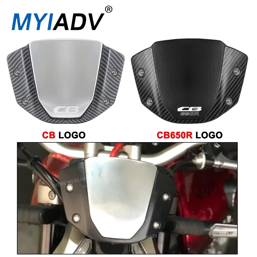 For Honda CB650R 2024-2025 CB 650R 2019-2022 2023 Motorcycle Windshield Windscreen Front Sport Wind Deflector Protector Cover