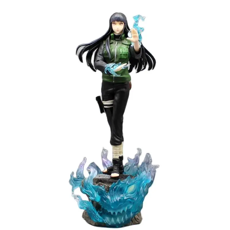 

TAKARA TOMY Hyuga Hinata 13.5" Animation Figure Doll, Anime Model Ornamental Garage Kit Ornaments Decoration