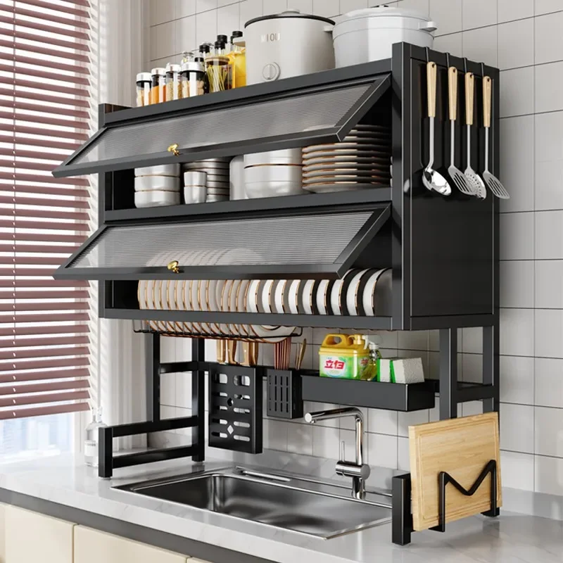 Multi-functional Kitchen Drain Rack Dish Rack Plate Rack Sink Storage Dishwasher Shelf Shelf Tableware Storage Rack