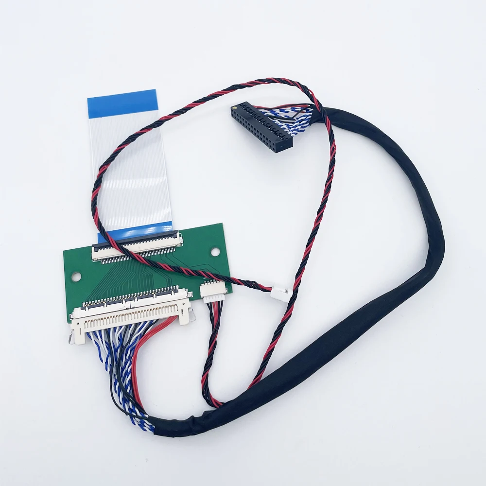 HSD128JUW1 FPC cable adapter LVDS turn board 30pin 2ch 8bit 50P FPC 6Pin backlight