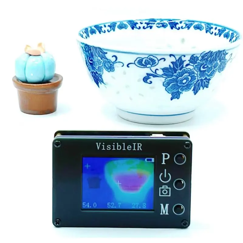 Kamera Pencitraan Termal ABXD IR B18, Fusi Kamera Inframerah dan Cahaya Tampak 32X24, -40 °   C Hingga 300 °   Detektor Jangkauan Deteksi C