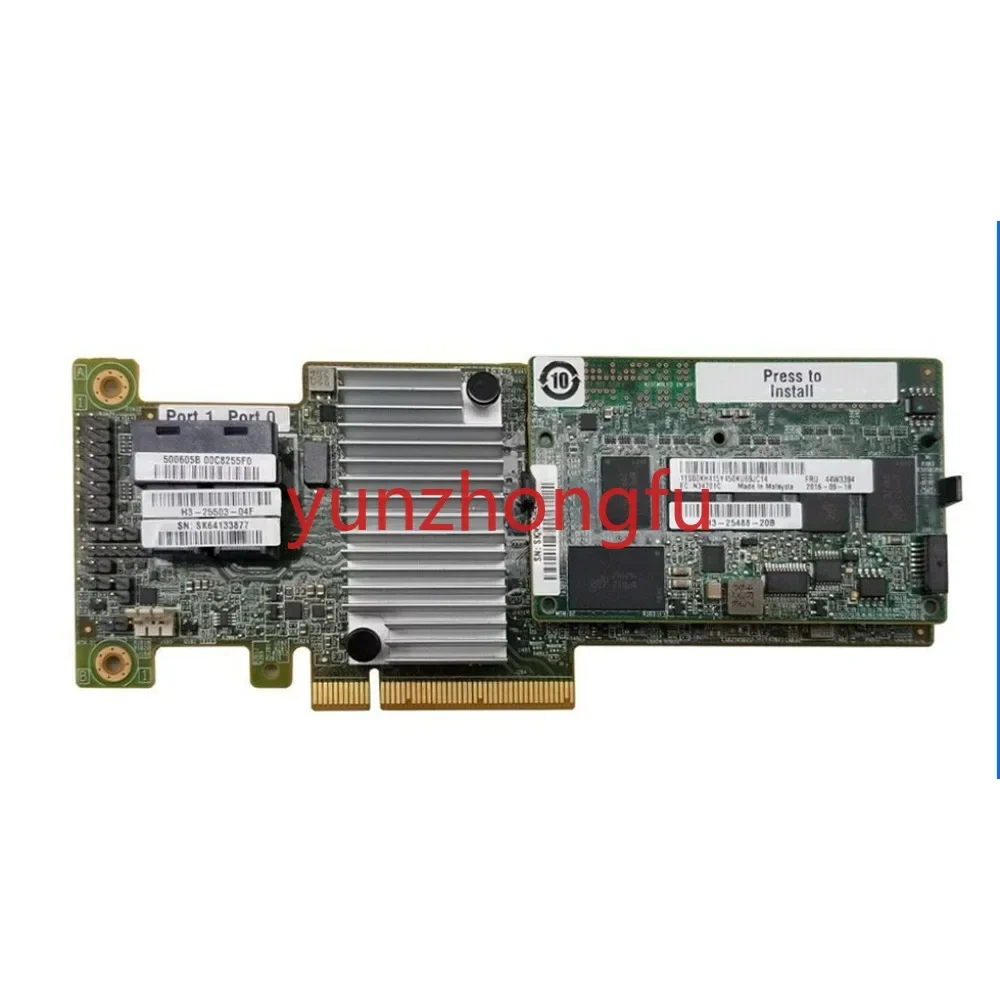 

Controller Card Smart Array Original M5210 SATA / SAS RAID 1GB 12Gbps PCIe X8 for ServeRAID 44W3394 46C9111