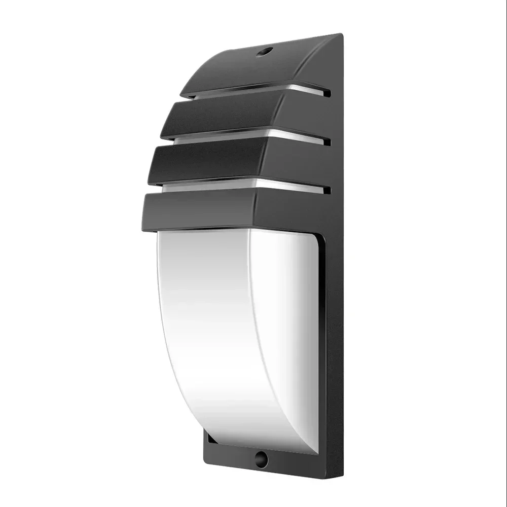 

Waterproof Outdoor 12W LED Porch Light Black Aluminium Wall Lamp Garden Courtyard Corridor Balcony Sconce AC110V 220V