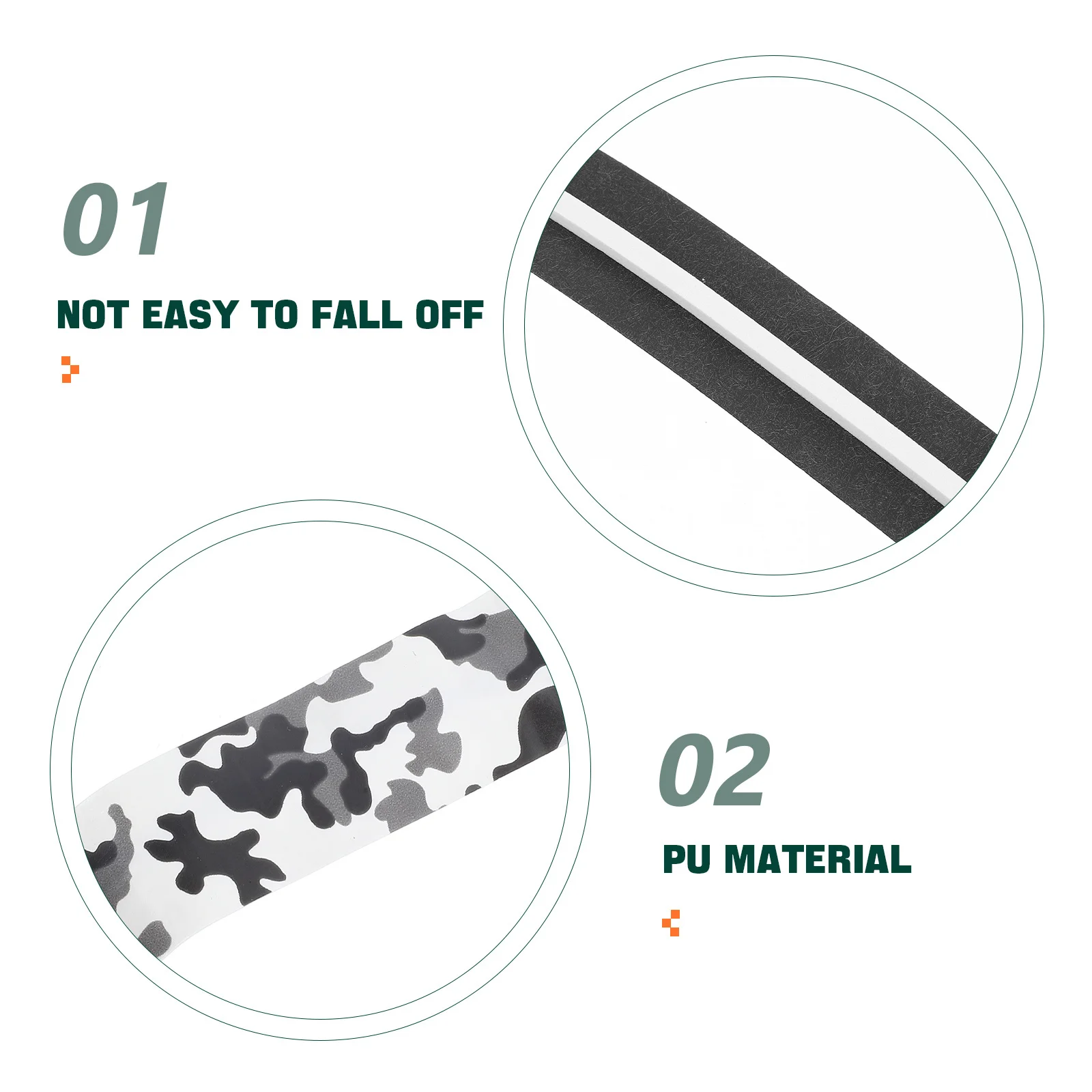 2 قطعة مقبض مضرب العصابة بولي Durable دائم المضادة للانزلاق امتصاص الرطوبة في الهواء الطلق تنس الريشة قبضة قصبة صيد خشبية الفرقة