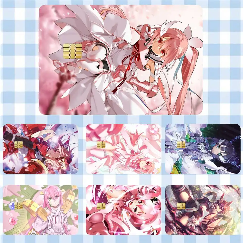 

Yuki Yuna Is a Hero Anime Girl C-Cute Sticker Film Tape Skin for Credit Card Debit Card Waterproof Stickers Cartoon