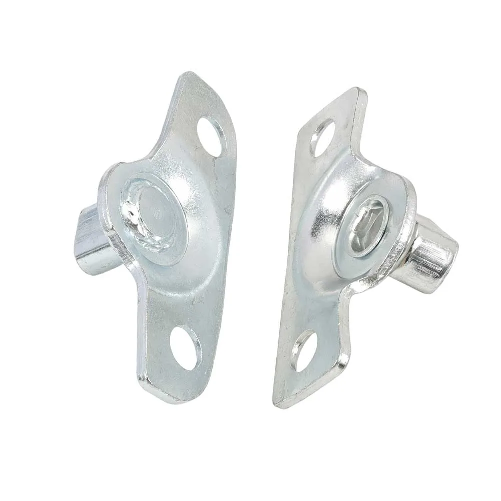 Silver Tailgate Hinge Pair For Ford F150 F250 F350 F450 Super Duty Pickup Trucks 2004-2016 Fix Loose Gate Latch Striker Receiver