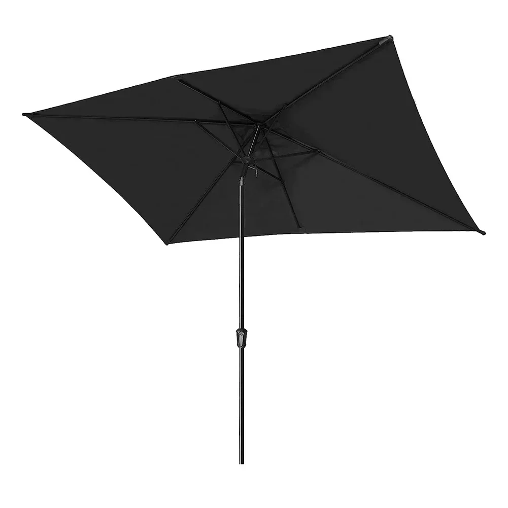 Outdoor Gatherings White Garden Parasol Ample Protection From Sun Easy Installation Process Perfect For Events
