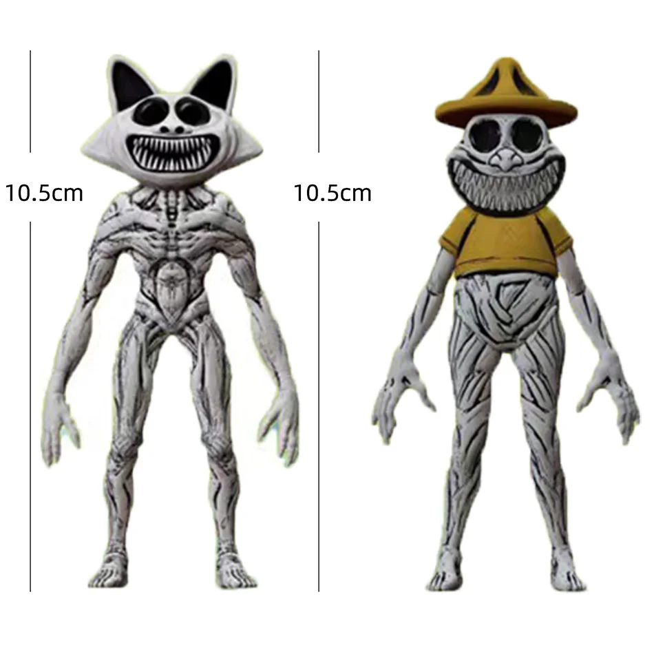 6/8pcs Zoonomally Action Figure Horror Game Figure Models Decorative Toys Zoonomaly Guard Cat Koala Monster Set For Kids Gift