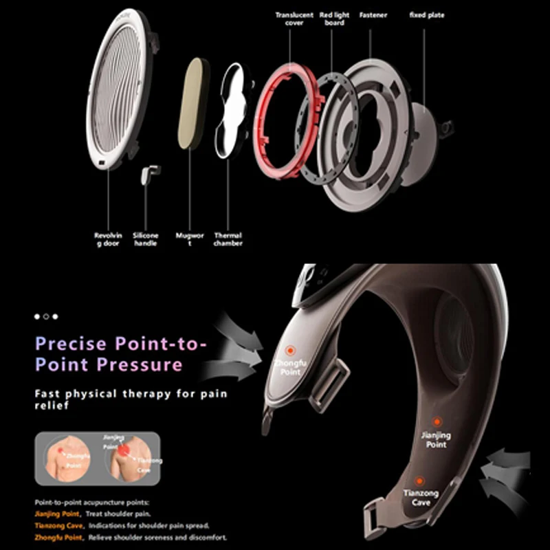 Knee air Pressure Leg Massager and Elbow Massager with Heat