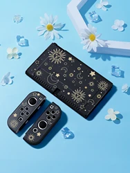 Star Switch Protector Case for Nintendo Switch OLED, NS Game Accessories,Handheld Separable Shell for NS Joycon, Switch Cover