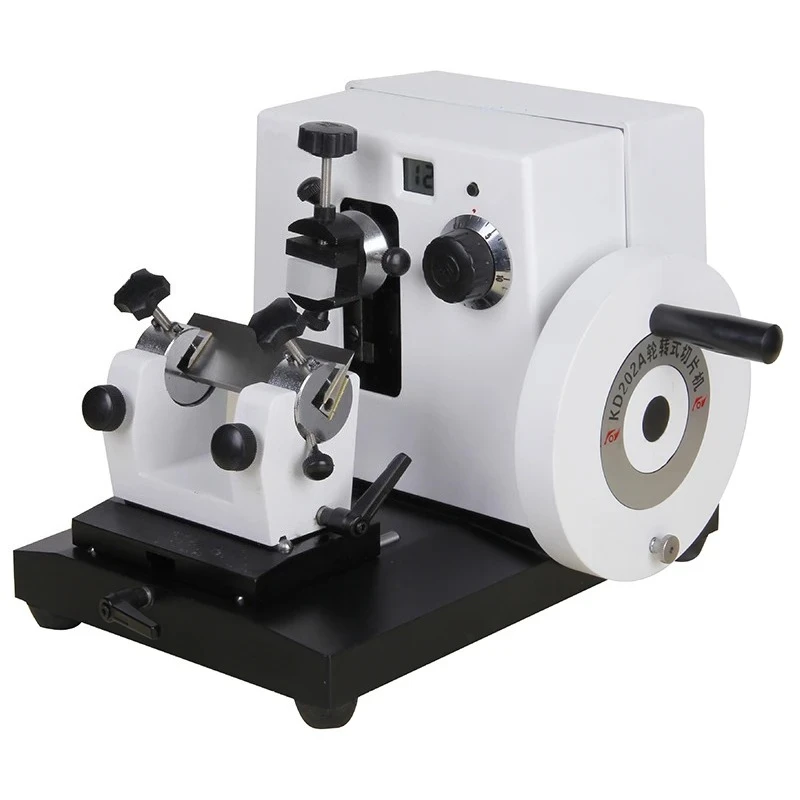 New Style KD-202A Manual Rotary Microtome LCD display Section thickness 1~25um Manual/Rotary Paraffin Microtome