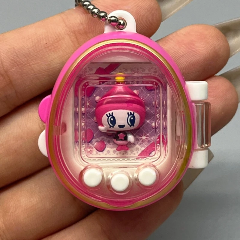 แทมาก็อตจิของแท้จาก Ins Stock รุ่นโบราณ รุ่นที่สี่ แบบจี้ห้อยคอ ลายการ์ตูนน่ารัก ของตกแต่ง