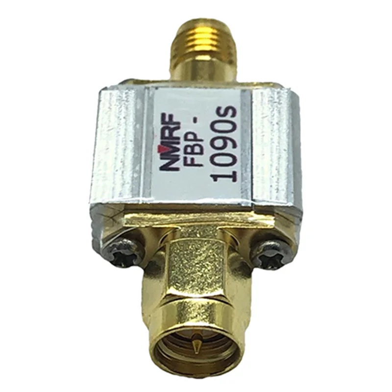 B64C 2X 1090Mhz ADS-B Filtro SAW passa banda Interfaccia SMA 1090S Filtro passa banda