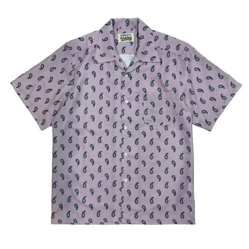 Trend Summer WACKO MARIA High Street Tenkoku Tokyo Small Cashew Flower Hawaii Retro Japanese Tide Short Sleeve Shirt
