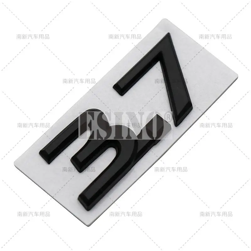 Insignia de aleación de Zinc para coche, calcomanía de emblema adhesivo de Metal para Infiniti Q50, Q50S, Q70L, G37, G25, QX70, FX35, FX37, 2.5L,