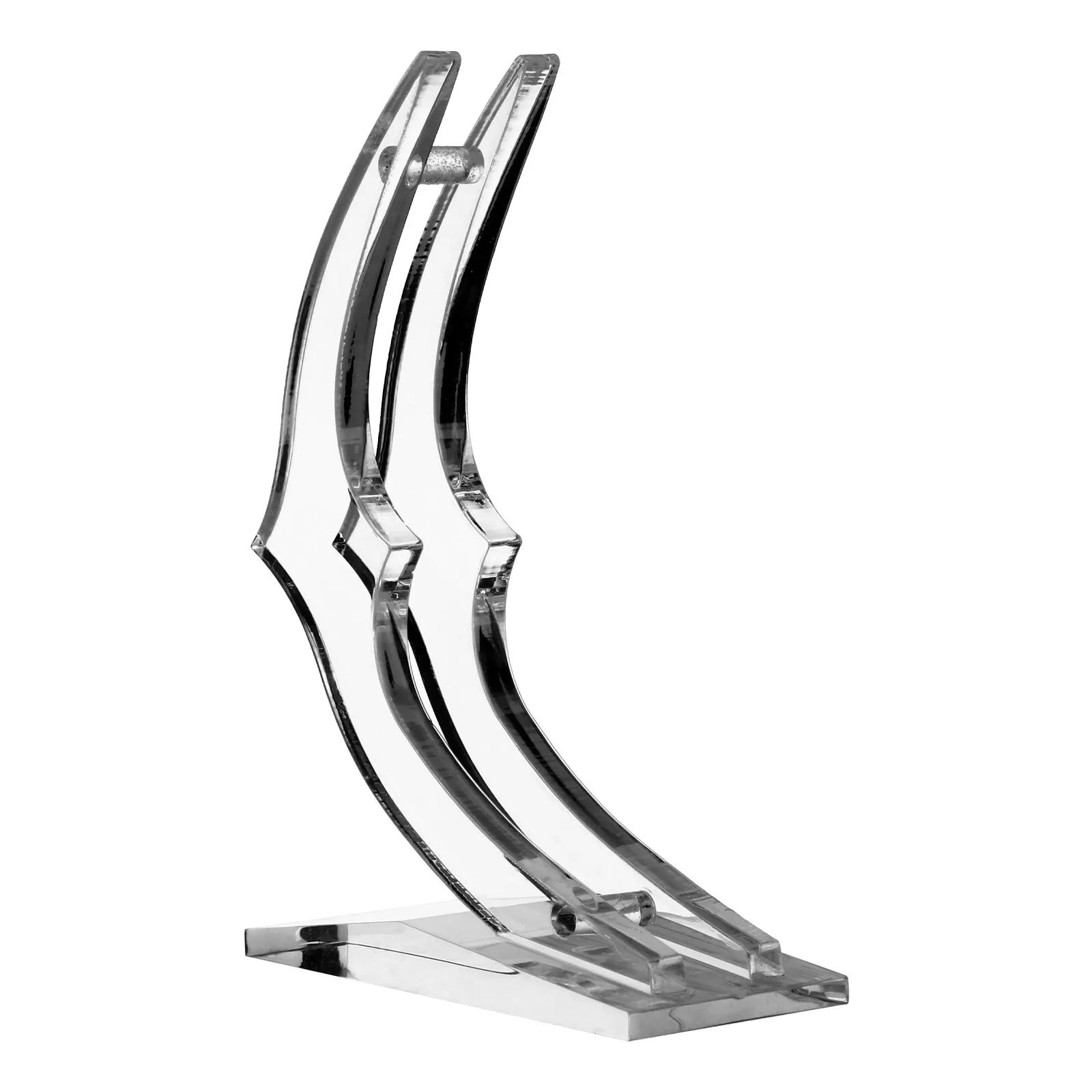 

1Pcs Acrylic Rose Display Base Thick Rectangular Support Stand for Flower Arrangement Transparent Stem Holder Retail Display Use