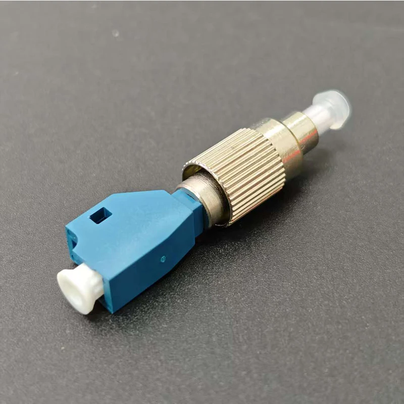 FC Male to LC Female Fiber Optical Power Meter Visual Fault Locator Coupler Single Mode Hybrid-Optic Fiber Convertor