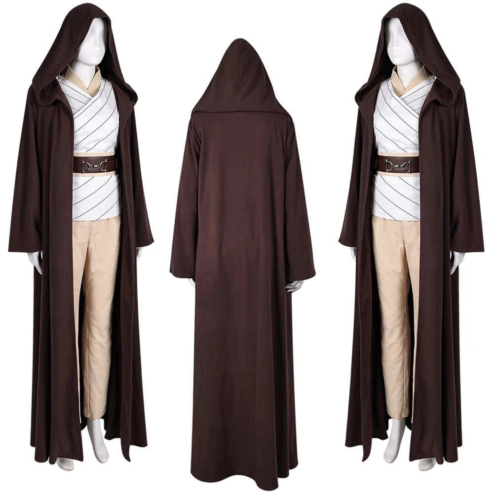 Mestre Indara Cosplay Feminino Cinto Fantasia, Batalha Espacial Representação, Fantasia Uniforme, Colete, Calças, Manto, Fatos de Halloween, Filme