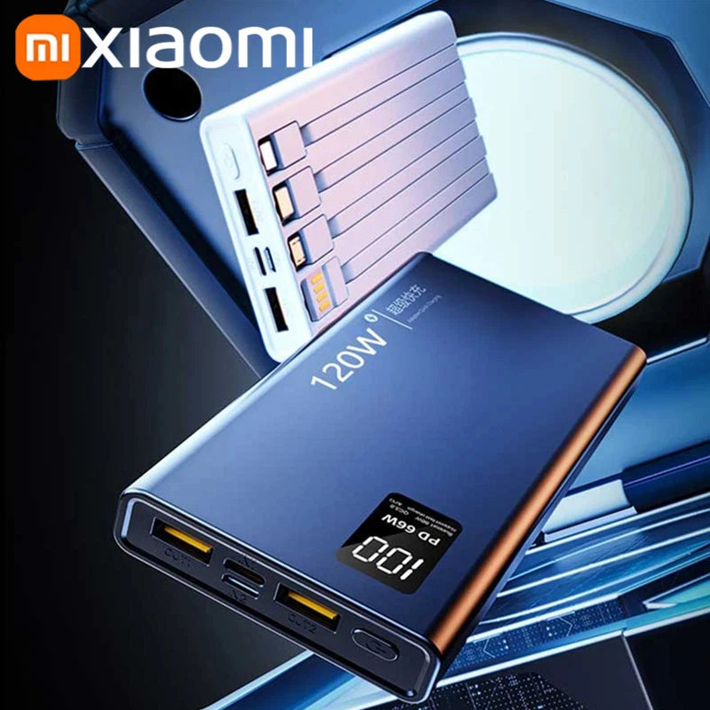 Xiaomi 50000mAh بنك الطاقة عالي السعة شحن سريع Powerbank شاحن بطارية محمول آيفون سامسونج هواوي جديد #5