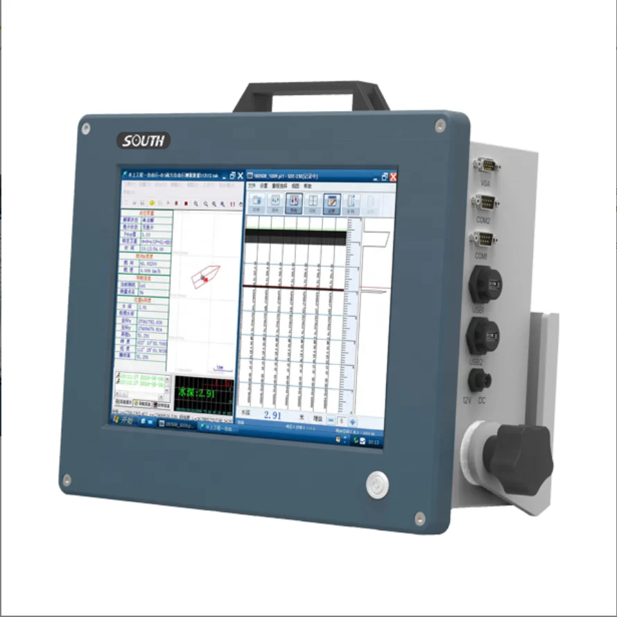 SOUTH SDE 28S echo sounder industia ontrol and diota echo sounder with the 12 nch TFT-LCD screen