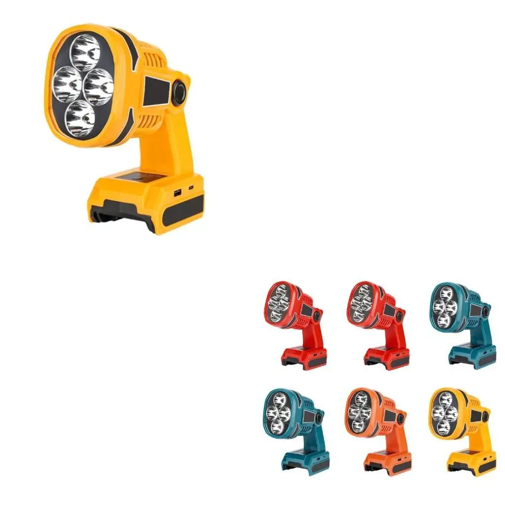 

1120LM LED Flashlight for 18V Battery Cordless LED Work Light Light D2RD