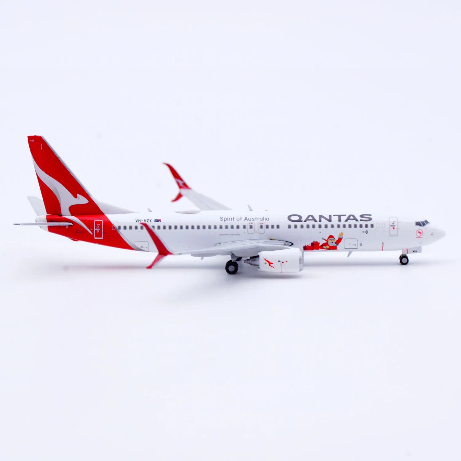 XX40614 سبيكة تحصيل طائرة هدية JC أجنحة 1:400 Qantas الخطوط الجوية بوينغ B737-800 دييكاست طائرة نموذج طائرة VH-VZX