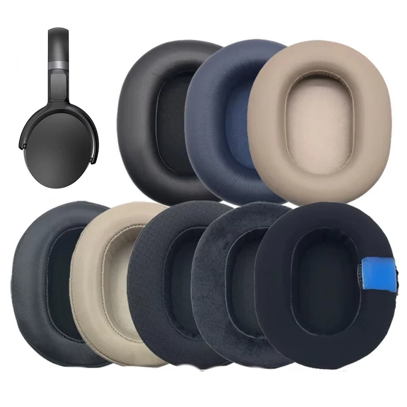 Almofadas de espuma para fones de ouvido, substituição de proteína de pele de carneiro para sennheiser hd 4.50bt hd4.50btnc hd4.40bt