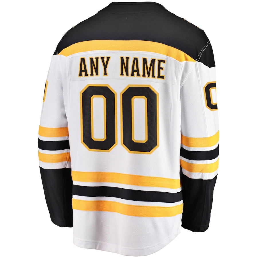 Wholesale Embroidery Boston Hockey Jersey Men Women Youth Ice Hockey Uniform