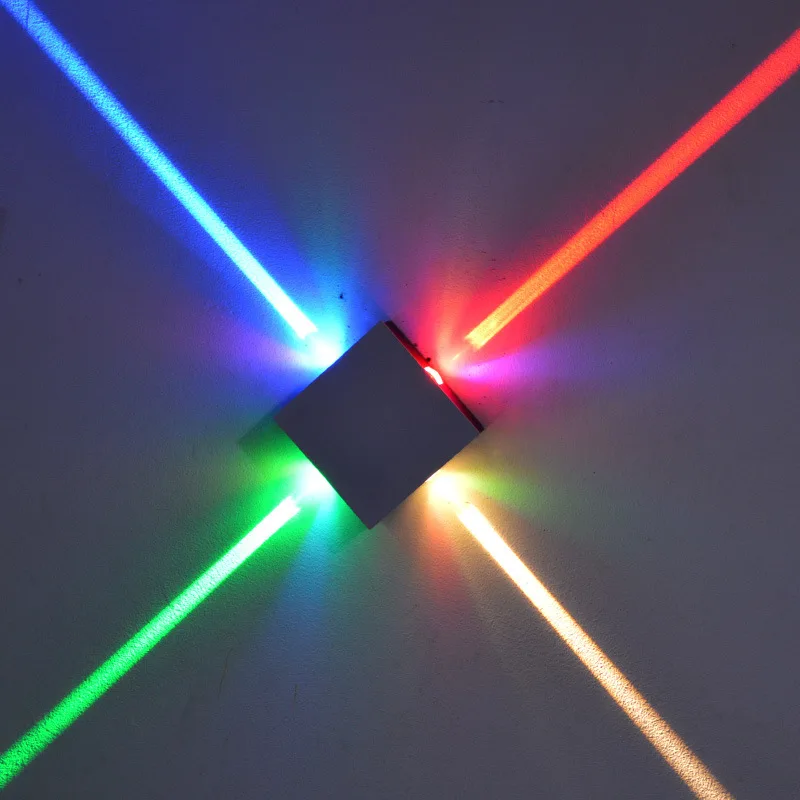 Round Square Cross Star Wall Fitting Bedside Lamp Bedroom Modern Simple Creative Corridor Hotel Home Decoration Light