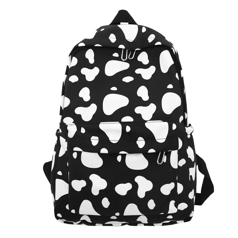 Fashion High Quality Kids Fashion Bag Children School Bags Cow Print For Boy And Girl Boutique Teenages Outdoor Backpack